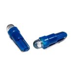 Izzó Led kék T5 12V műszerfalba