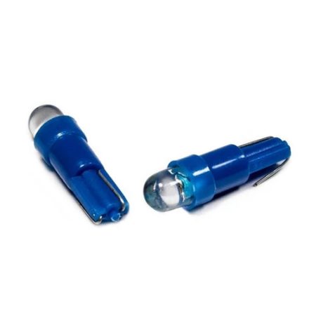 Izzó Led kék T5 12V műszerfalba