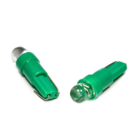 Izzó Led ZÖLD T5 12V műszerfalba