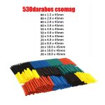 Zsugorcső készlet 530db-os