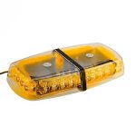   Villogólámpa Fényhíd Led Sárga 300x140x70mm mágnestalpas 12/24V