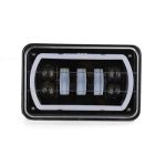   FULL LED Fényszóró beépíthető 170x110x68mm 4funkc. 12/24V "E" jelzett