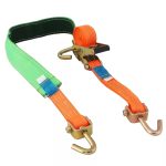   Rakományrögzítő Kerék Rögzítéshez 3p. 5T 3,4M Bordázott hevederrel